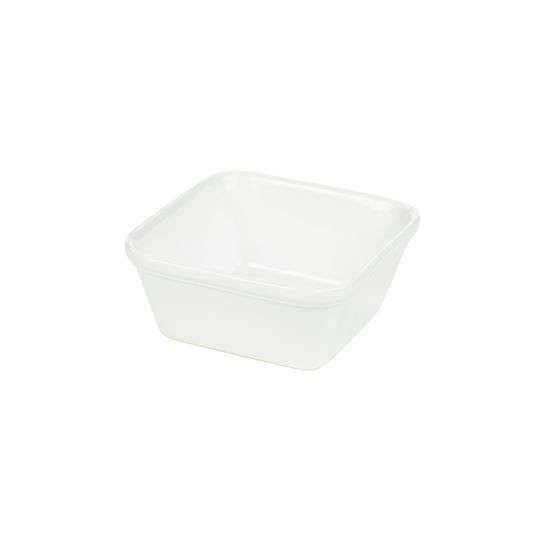 Genware Porcelain Square Pie Dish 12cm/ 4.75"