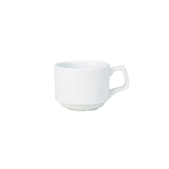 Genware Porcelain Stacking Cup 20cl/ 7oz