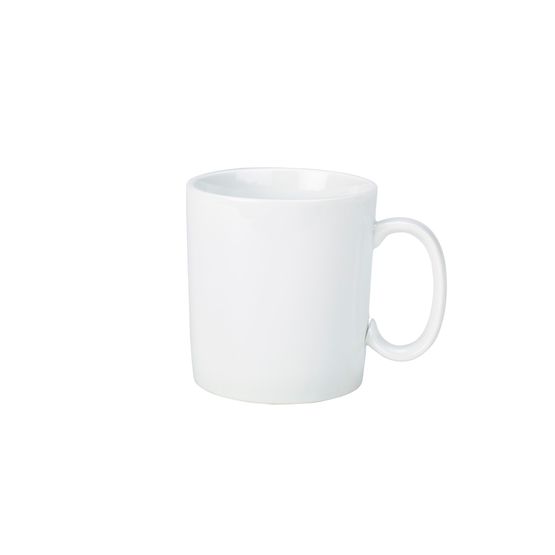 Genware Porcelain Straight Sided Mug 34cl/ 12oz