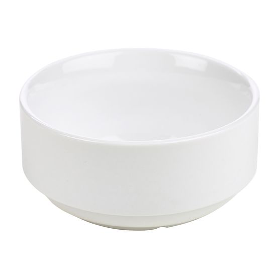 Genware Porcelain Unhandled Soup Bowl 25cl/ 8.75oz