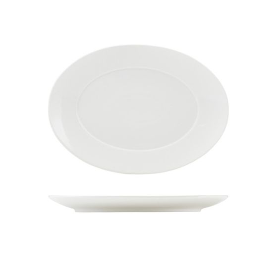 GenWare Porcelain Winged Oval Plate 31.5cm/ 12.5"
