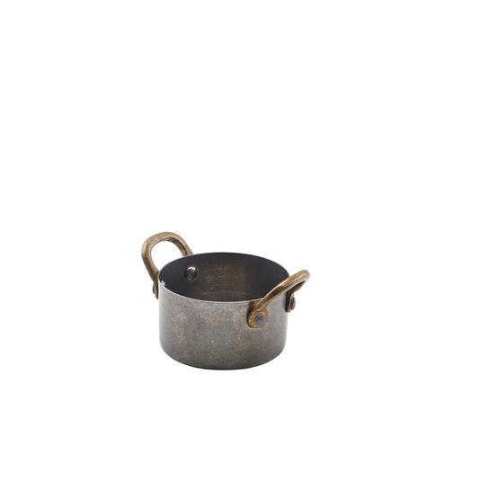 GenWare Vintage Steel Mini Casserole Dish 7.8 x 4.5cm