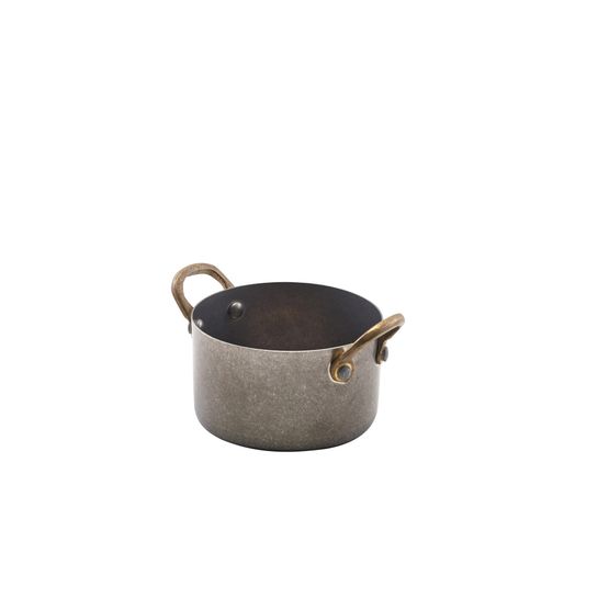 GenWare Vintage Steel Mini Casserole Dish 9 x 5.25cm