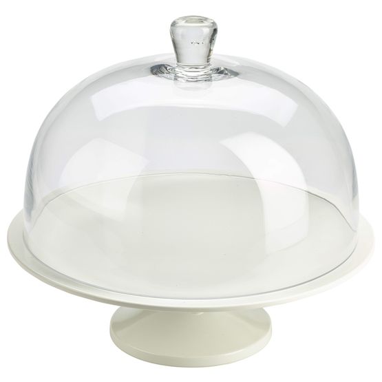 Glass Cake Stand Cover 29.8 x 19cm