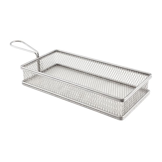 Large Rectangular Serving Basket 26X13X4.5cm