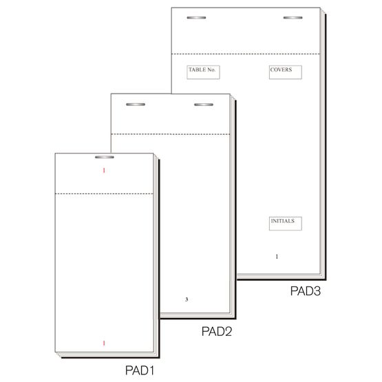 Order Pad 50 Sheet Dup Carbon 140X76mm Box 50