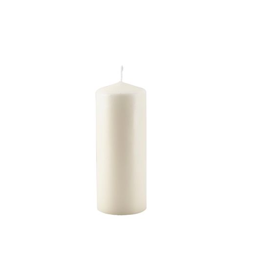 Pillar Candle 20cm H X 8cm Dia Ivory