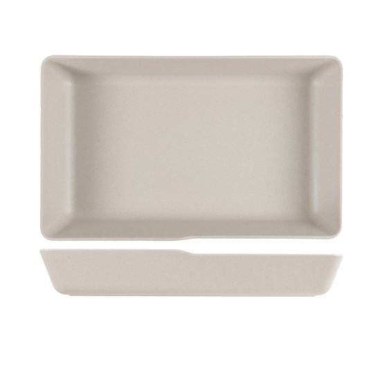 Sand Brown Copenhagen Melamine GN 1/1 Deep Dish 53 x 32.5 x 8cm