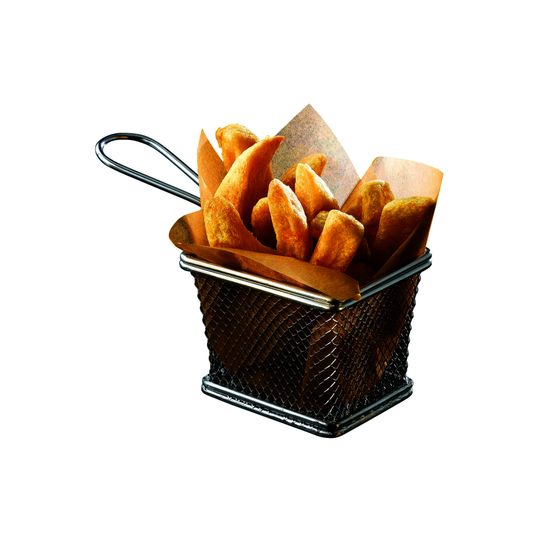 Serving Fry Basket Rectangular 12.5 X 10 X 8.5cm