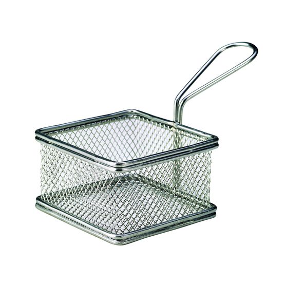 Serving Fry Basket Square 9.5X9.5X6cm