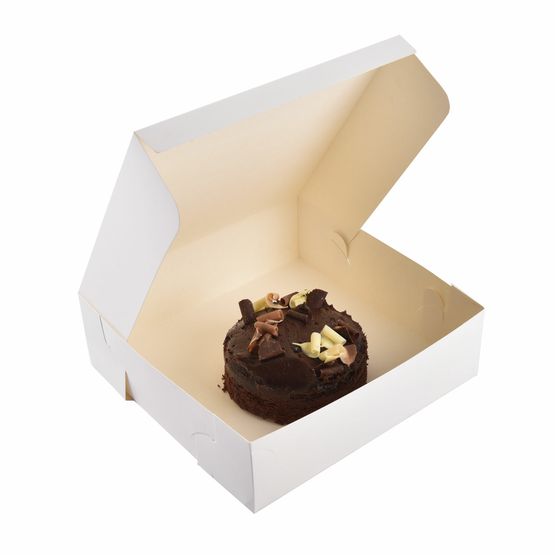 10" x 10" x 5" White Cake Boxes