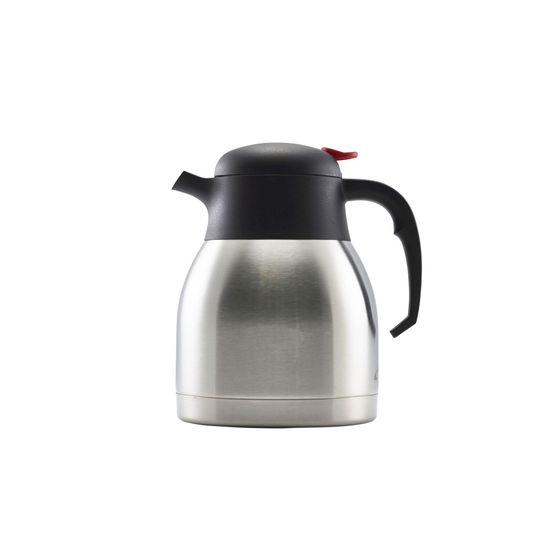 Stainless Steel Vacuum Push Button Jug 1L