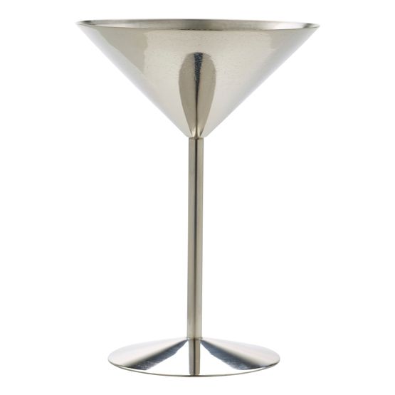 Stainless Steel Martini Glass 24cl/ 8.5oz