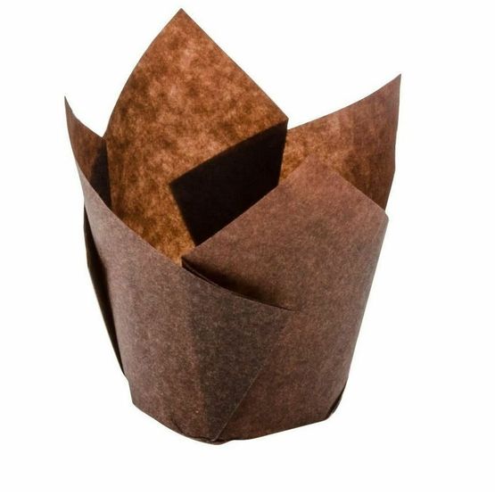 Tulip Muffin Case 'Chocolate' 175mm
