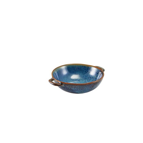 Terra Porcelain Aqua Blue Balti Dish 15cm
