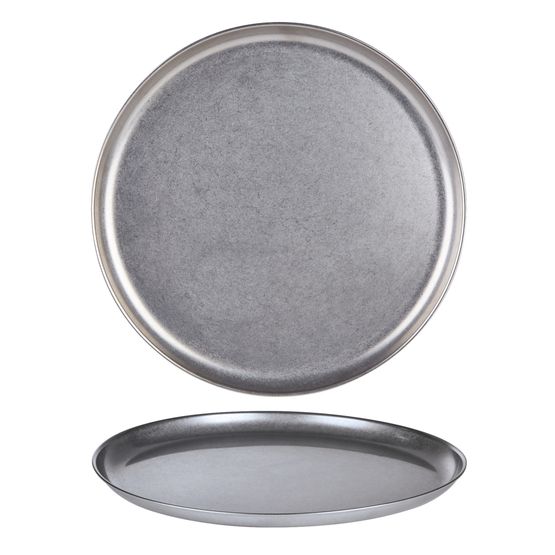 Antique Steel Plate 19cm