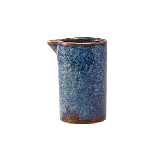 Terra Porcelain Aqua Blue Straight Sided Jug 10cl/ 3.5oz