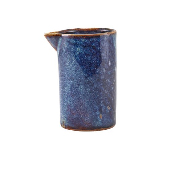 Terra Porcelain Aqua Blue Straight Sided Jug 18cl/ 6.3oz