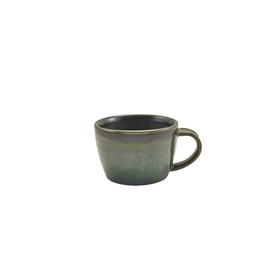 Terra Porcelain Aqua Green Coffee Cup 22cl/7.75oz