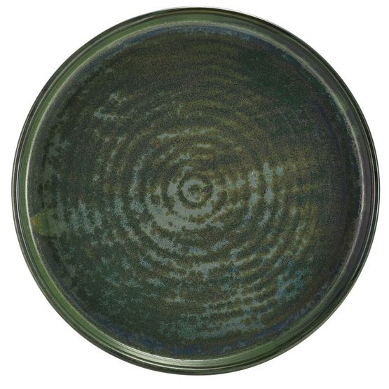 Terra Porcelain Aqua Green Presentation Plate 26cm