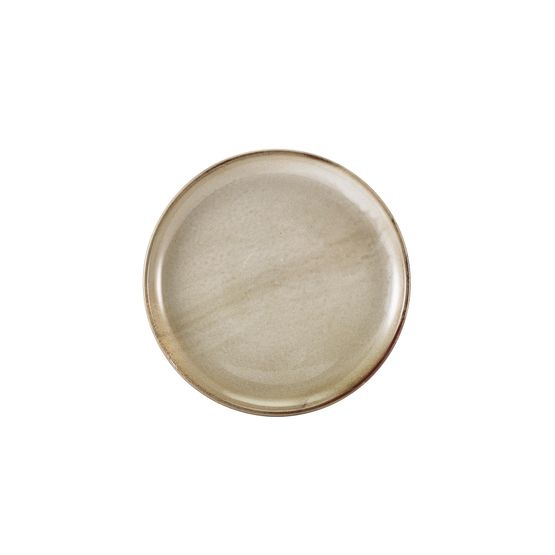 Terra Porcelain Grey Coupe Plate 27.5cm