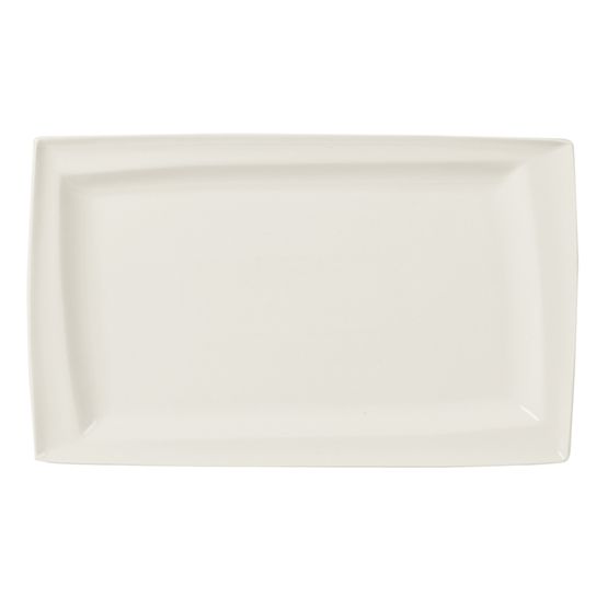 Porland Academy Asymmetric Rectangular Plate 33 x 22cm / 13 x 8.25"