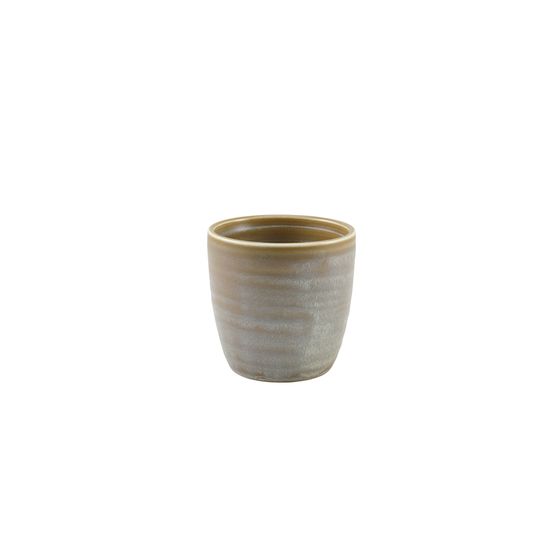 Terra Porcelain Matt Grey Chip Cup 30cl/ 10.5oz