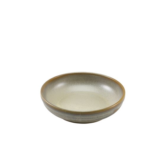 Terra Porcelain Matt Grey Coupe Bowl 20cm