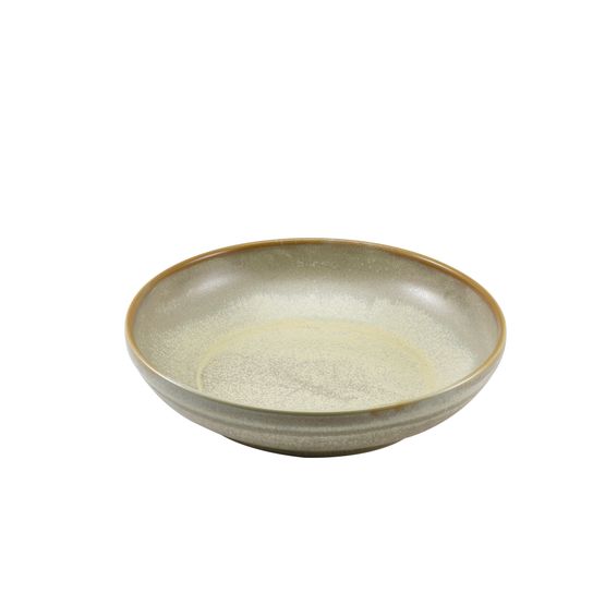 Terra Porcelain Matt Grey Coupe Bowl 27.5cm