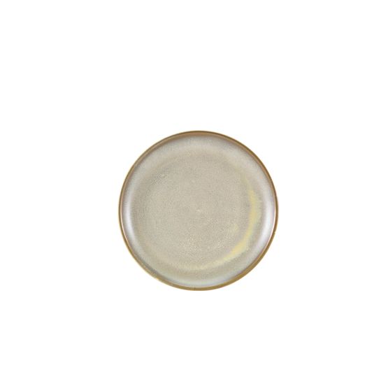 Terra Porcelain Matt Grey Coupe Plate 24cm