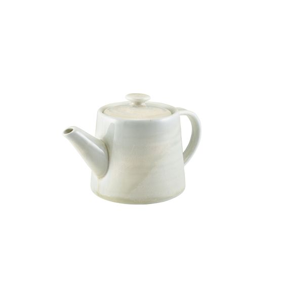 Terra Porcelain Pearl Teapot 50cl/ 17.6oz
