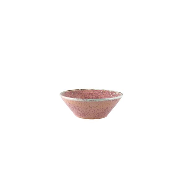 Terra Porcelain Rose Conical Bowl 14cm