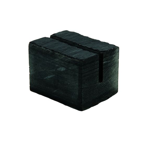 Genware Slate Cube Mini Sign Holder 3 x 2.5cm