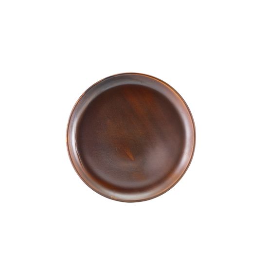 Terra Porcelain Rustic Copper Coupe Plate 27.5cm