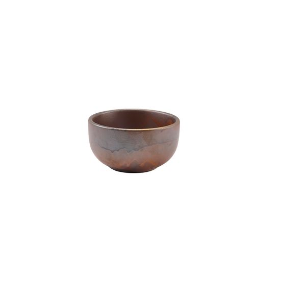 Terra Porcelain Rustic Copper Round Bowl 11.5cm