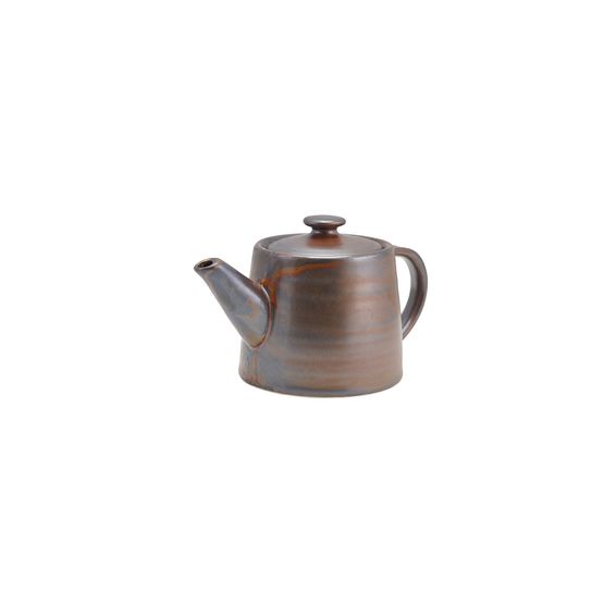 Terra Porcelain Rustic Copper Teapot 50cl/ 17.6oz