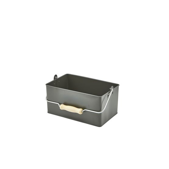 Rectangular Table Caddy 24.5 x 15.5 x 12.5cm Dark Olive
