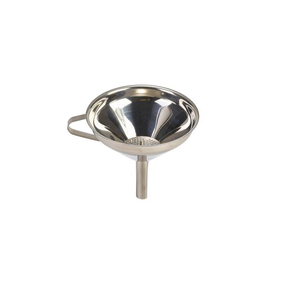 Stainless Steel 5"Funnel With Removable Strainer