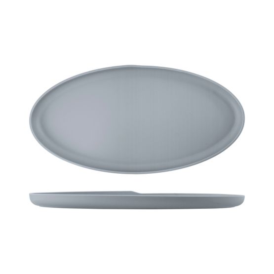 White Copenhagen Oval Melamine Dish 55 x 27.5cm