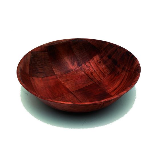 Woven Wood Bowls 6" Dia
