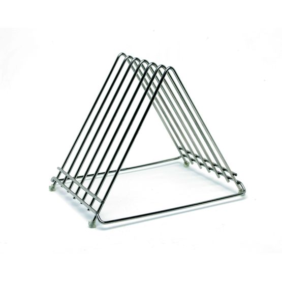Genware Stainless Steel Wire Cutting Board Rack
