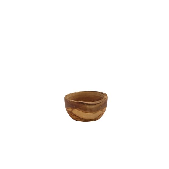 GenWare Olive Wood Rustic Dip Pot 5cl/ 1.75oz