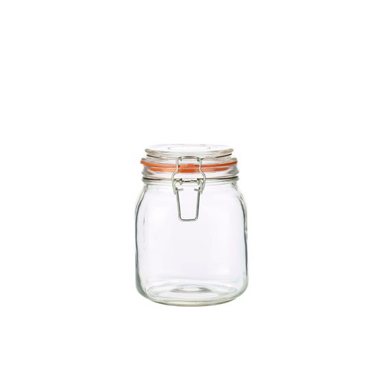 Genware Glass Terrine Jar 1L