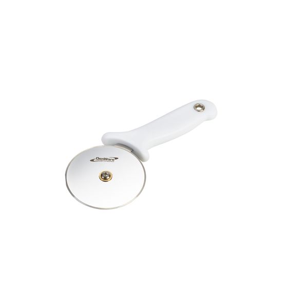 Genware Pizza Cutter White Handle