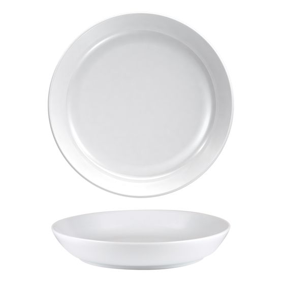 Costa Verde Nordika White Deep Plate 24cm