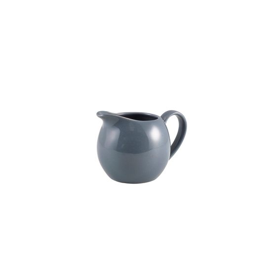 Genware Porcelain Grey Jug 14cl/ 5oz