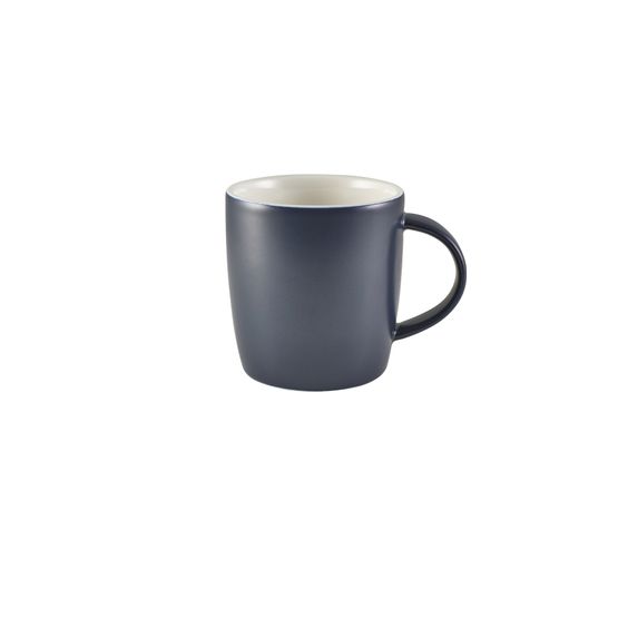 GenWare Porcelain Matt Blue Cosy Mug 35cl/ 12.3oz