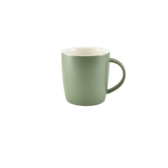 GenWare Porcelain Matt Sage Cosy Mug 35cl/ 12.3oz