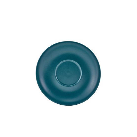 GenWare Porcelain Matt Teal Saucer 16cm/ 6.25"