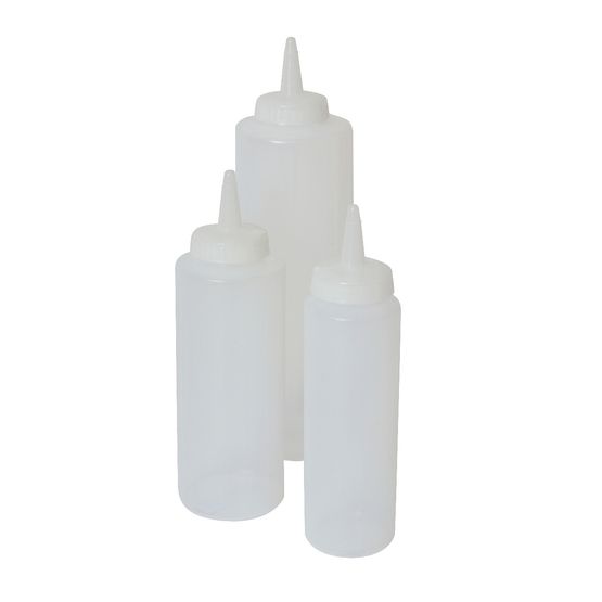 Genware Squeeze Bottle Clear 12oz/ 35cl
